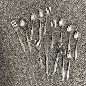 Vintage Armack Stainless steel flatware lot Japan MCM